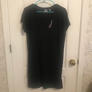 Navy Blue T Shirt Dress